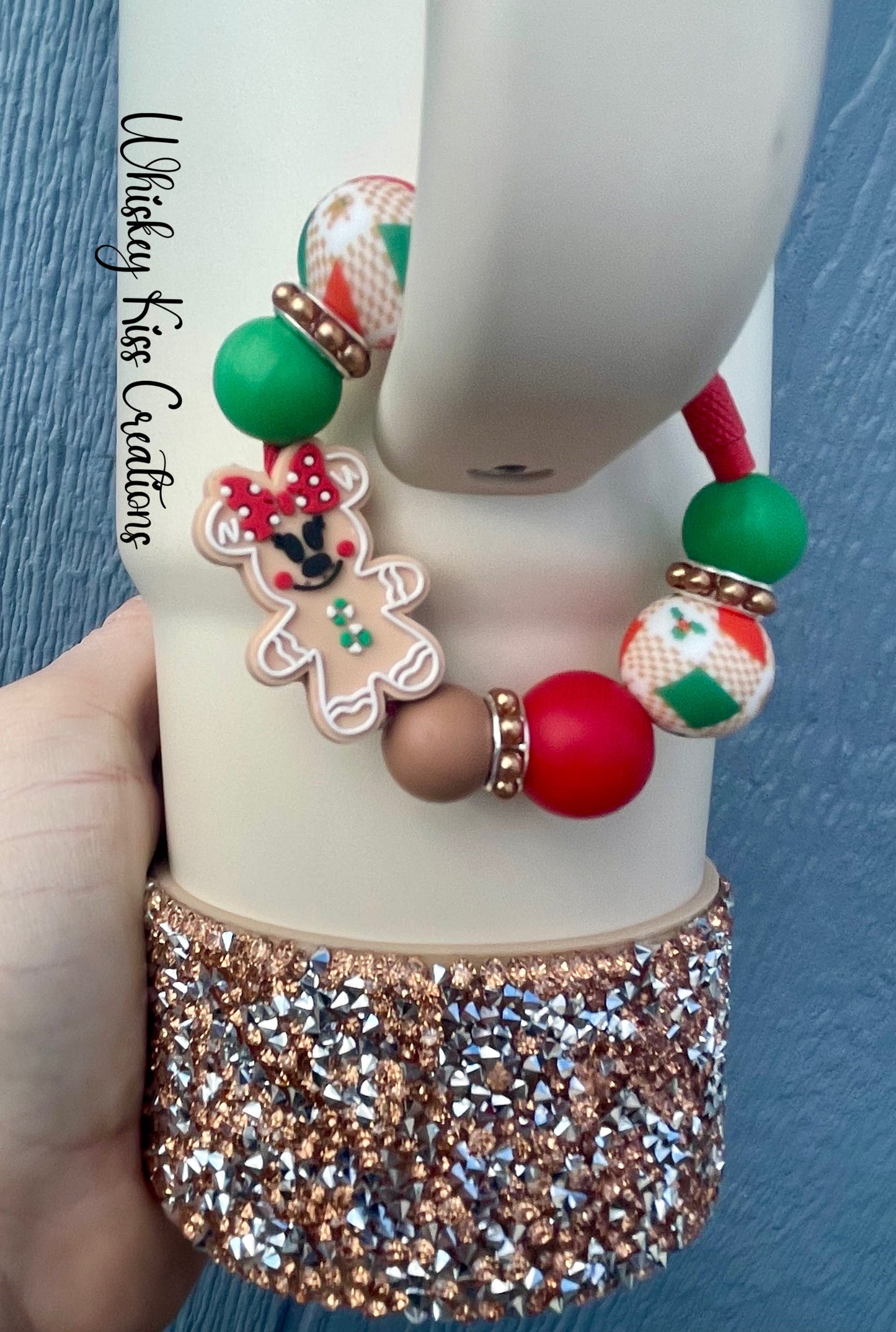 Gingerbread Mouse Handle Charm