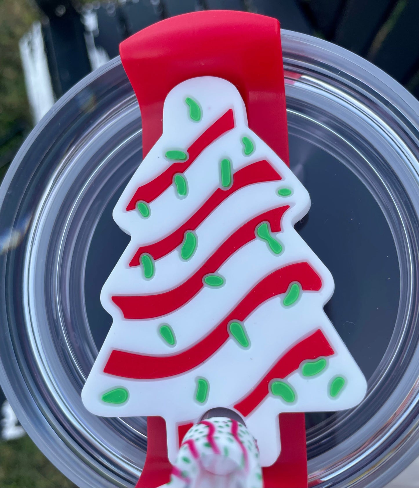 Christmas Cake Tumbler Boot