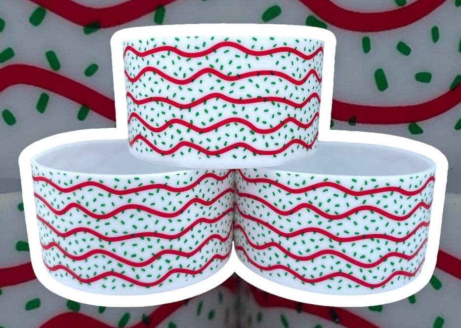 Christmas Cake Tumbler Boot