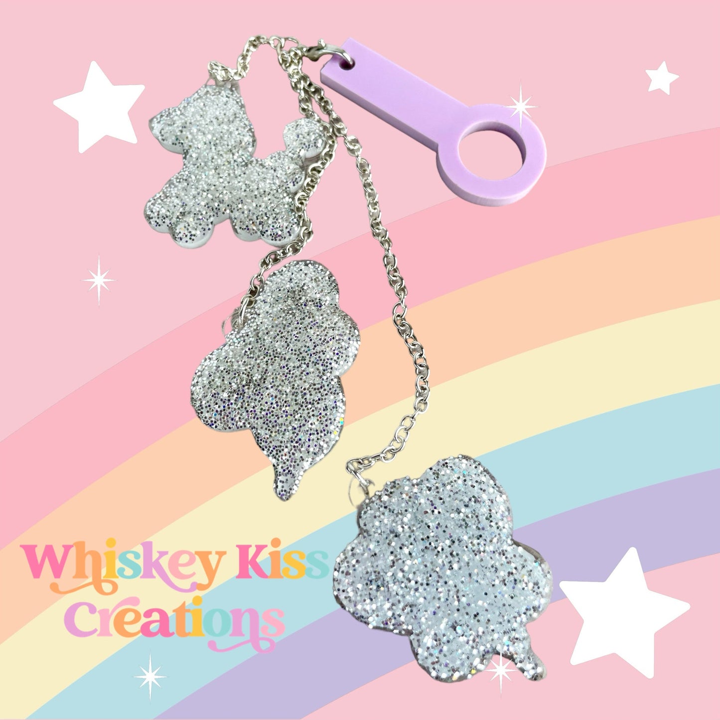Balloon Animals Straw Charm