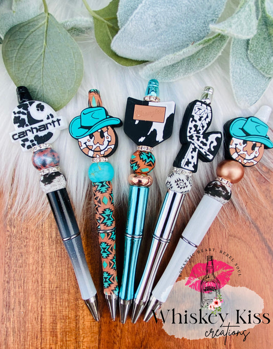 Western Beaded Pens