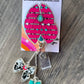 Western Bows Badge Reel- For Healthcare Workers, Phlebotomist, CNA, MA