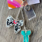Western Bows Badge Reel- For Healthcare Workers, Phlebotomist, CNA, MA
