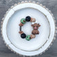 Baby Brown Cow Handle Bracelet