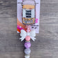 Take Your Meds Beaded Badge Reel- For Healthcare Workers, Phlebotomist, CNA, MA
