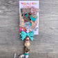 Coffee & Jesus Beaded Badge Reel- For Healthcare Workers, Phlebotomist, CNA, MA